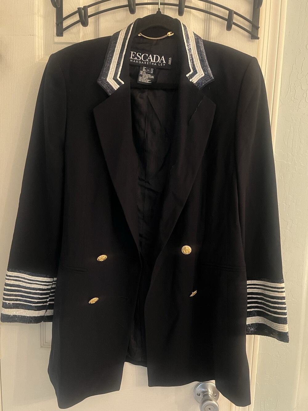 70’s Maximalist Escada Oversized Blazer 36